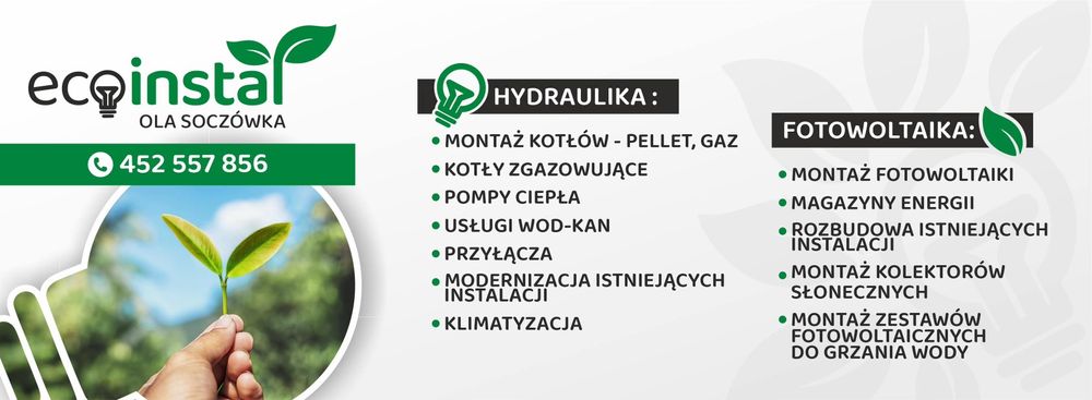 Hydraulik, montaż kotłów, serwis kotłów gazowych