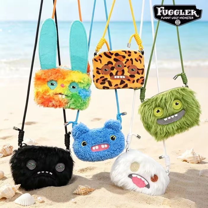 fuggler фаглер фуглер мягкие мини сумочки mini bag оригинал черная сумка сумочка