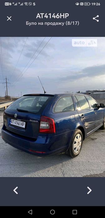 Автомобіль Шкода Октавія