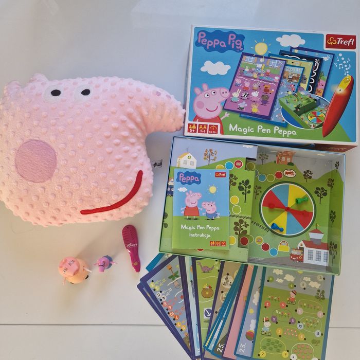 Pepa świnka poduszka i gra