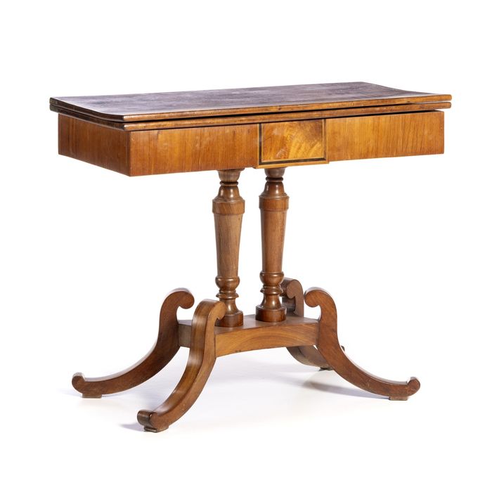 Mesa de jogo em pau-óleo - Século XIX