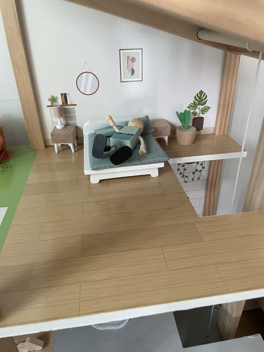 Casa de bonecas de brincar