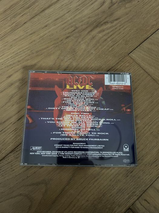 AC/DC live edycja kolekcjonerska z płytą CD