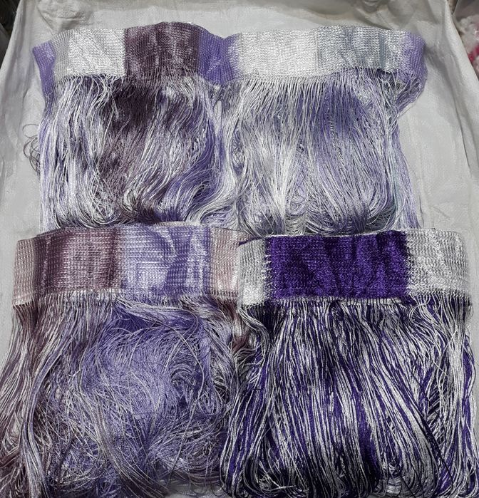 Шторы Нити Радуга без люрекса  - склад г.Киев.