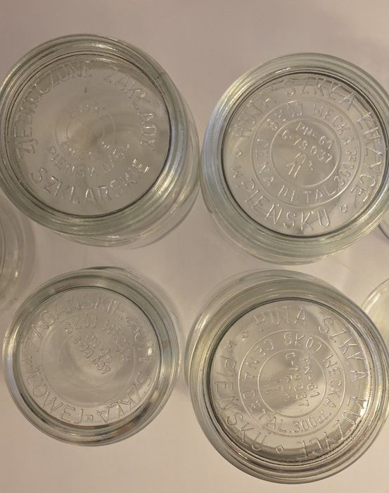 Słoiki Weki PRL. Komplet, w tym limitowane
