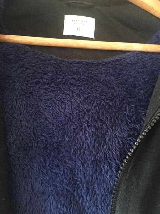 Casaco Tiffosi Preto / Azulão – Tam XS – pouco uso