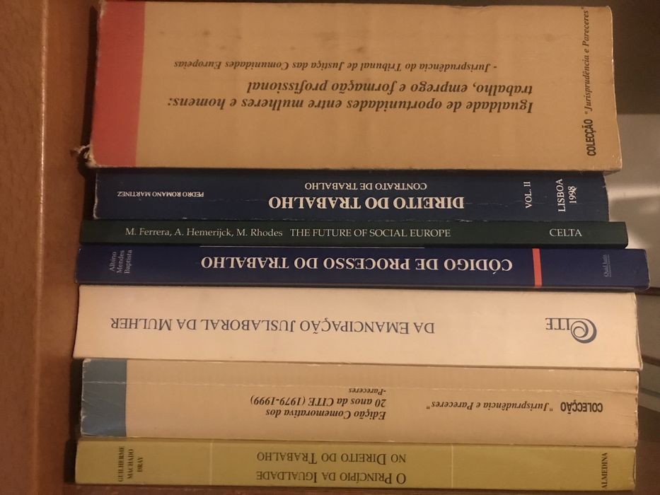 Livros Direito Trabalho e Consumo