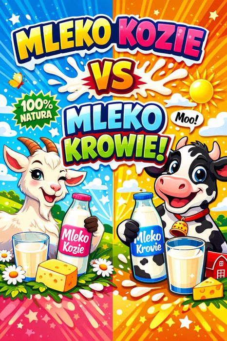 Mlrko krowie mleko kozie