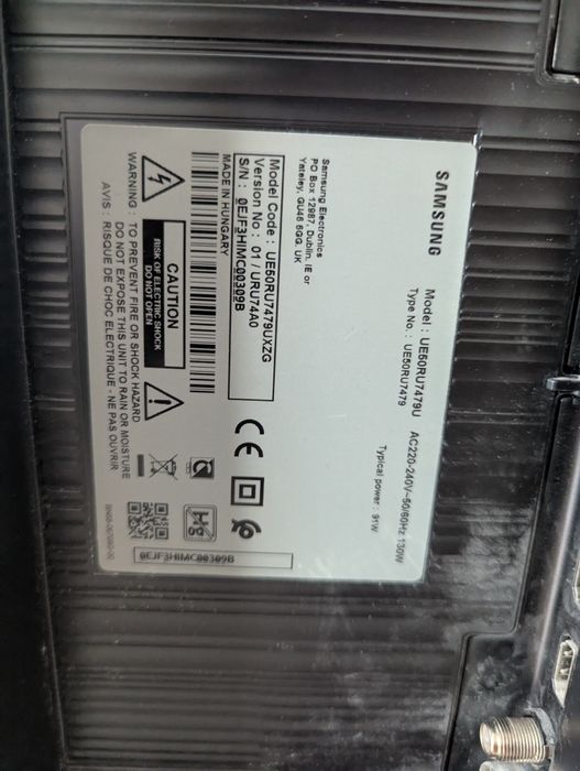 Телевізор Samsung 50 дюймів 4К