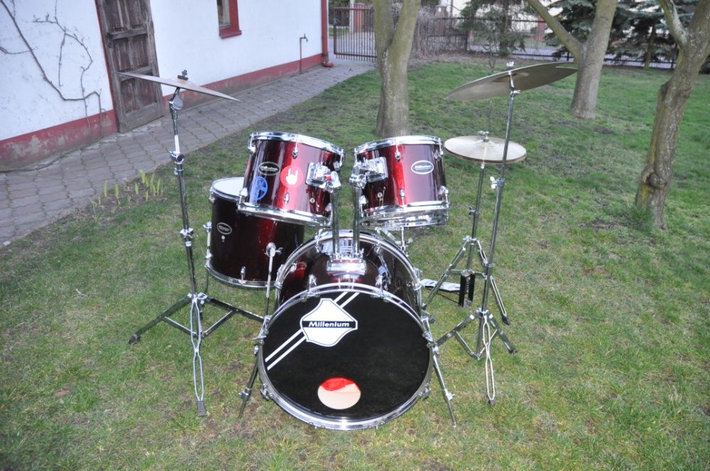 Kompletna perkusja z drewna brzozowego!