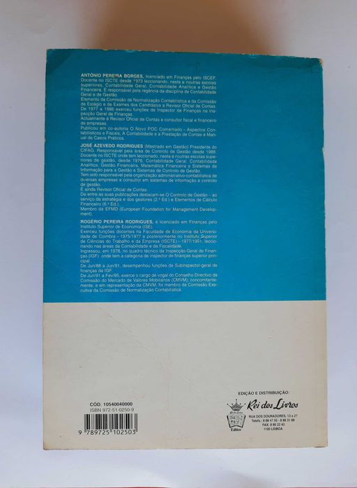 Elementos de Contabilidade Geral (1995)