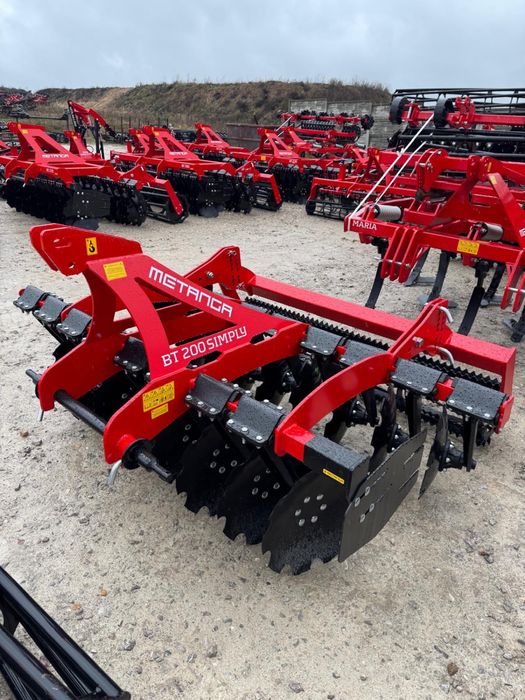 Brona agregat talerzowy podorywkowy Metanga 1.6-6.0m