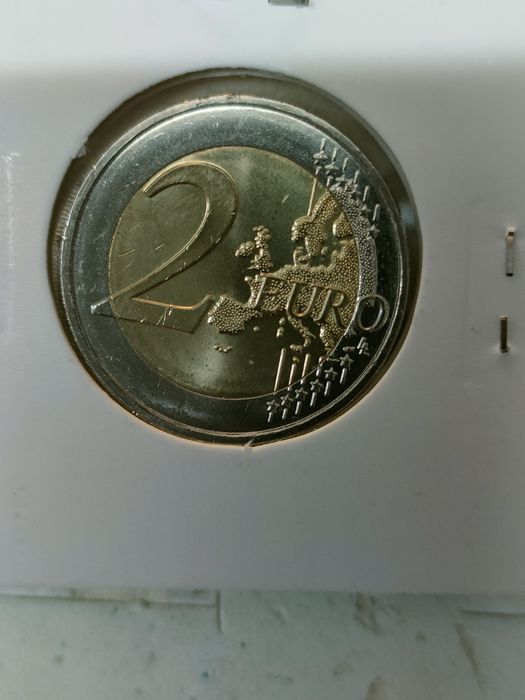 França/ moeda 2 euros - 2019 / Muro Berlim