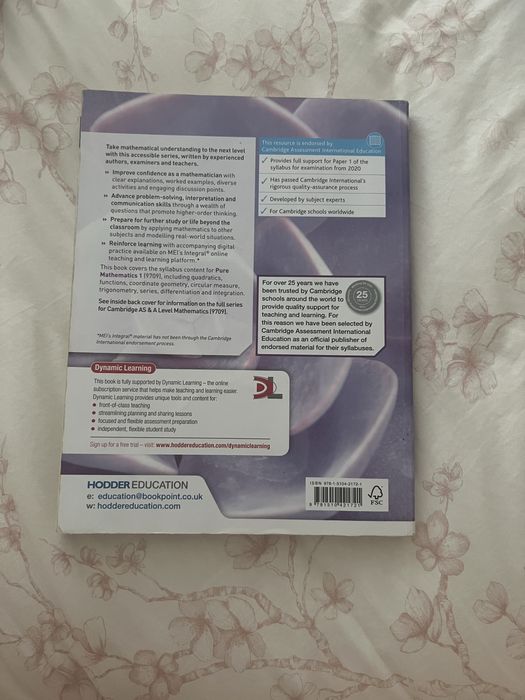 Maths - Pure Mathematics 1 for Cambridge AS & A Level