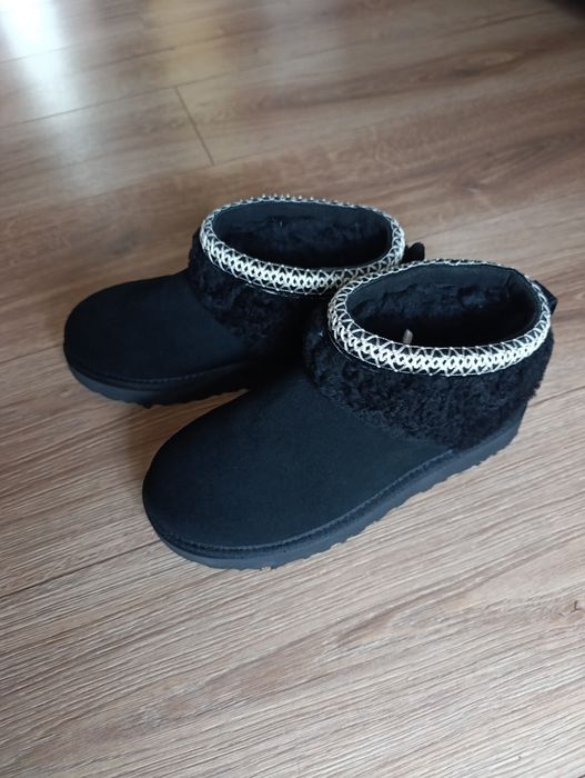 Замшеві чоботи UGG Classic Ultra Mini Maxi Curly . Оригінал.