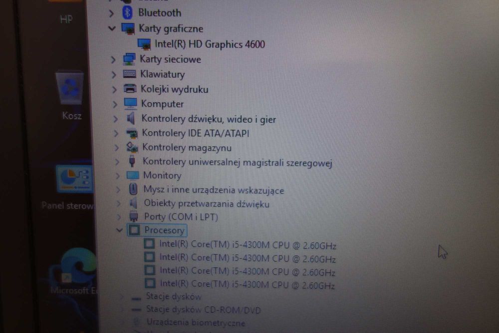 Laptop Używany HP 650 i5 16GB 128 SSD 15,6 HD W11 Gw FV