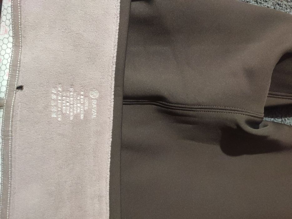 Лосини утеплені шоколадного кольору