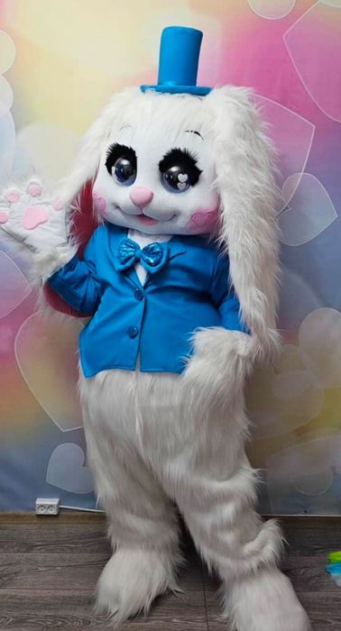 Белый мишка,Кинг конг,Стич,зайки,панда.Аниматор Харьков