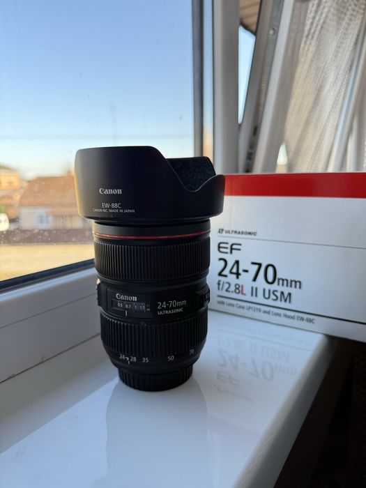 canon ef 24 70mm f 28l ii usm - купити об'єктиви - Ціна на OLX.ua