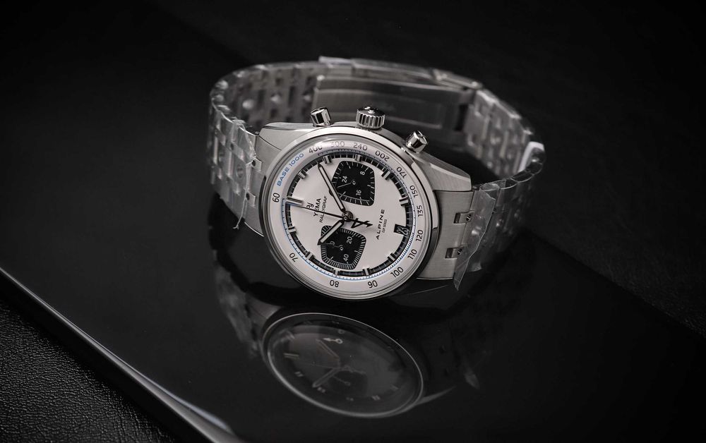 Yema Rallygraf Alpine Cup Series YMHF1589ALP-BM Męski Chronograf