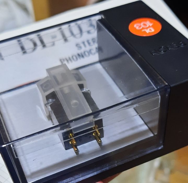 Denon DL-103, головка звукоснимателя.