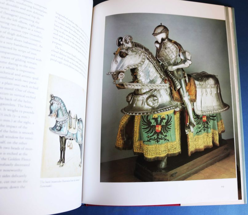 Tapeçaria e Armaria Nacional de Espanha no Metropolitan, belo livro
