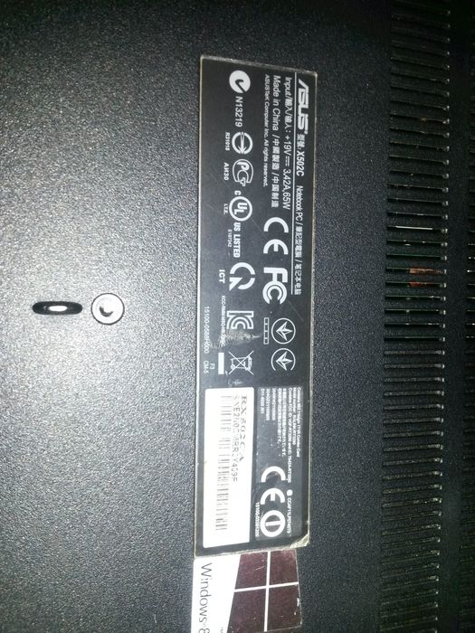 Asus X502C по запчастям!