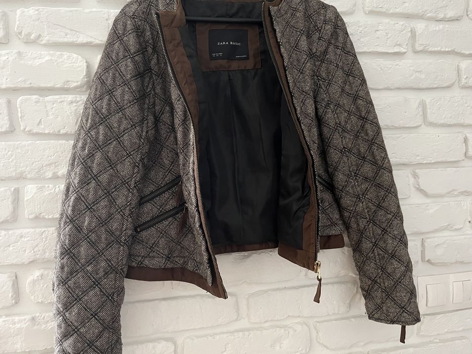 Kurteczka ZARA rozm l/xl wełna