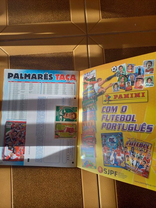 Caderneta vazia Futebol 2014/2015