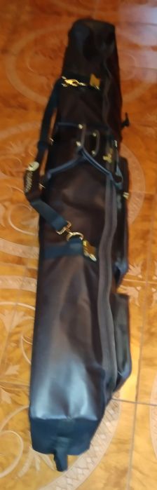 Кофр ROSSIGNOL кожаный для лыж/сноубордов на колесах