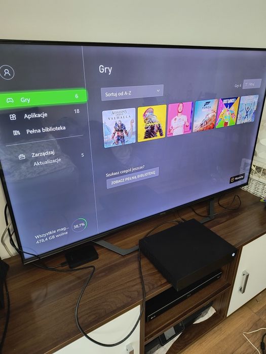 Xbox one x 1 TB Kinect gry stan idealny