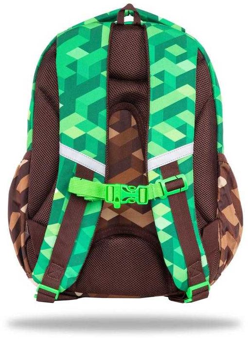 Zestaw plecak + piórnik + worek (Minecraft) Jerry City Jungle CoolPack