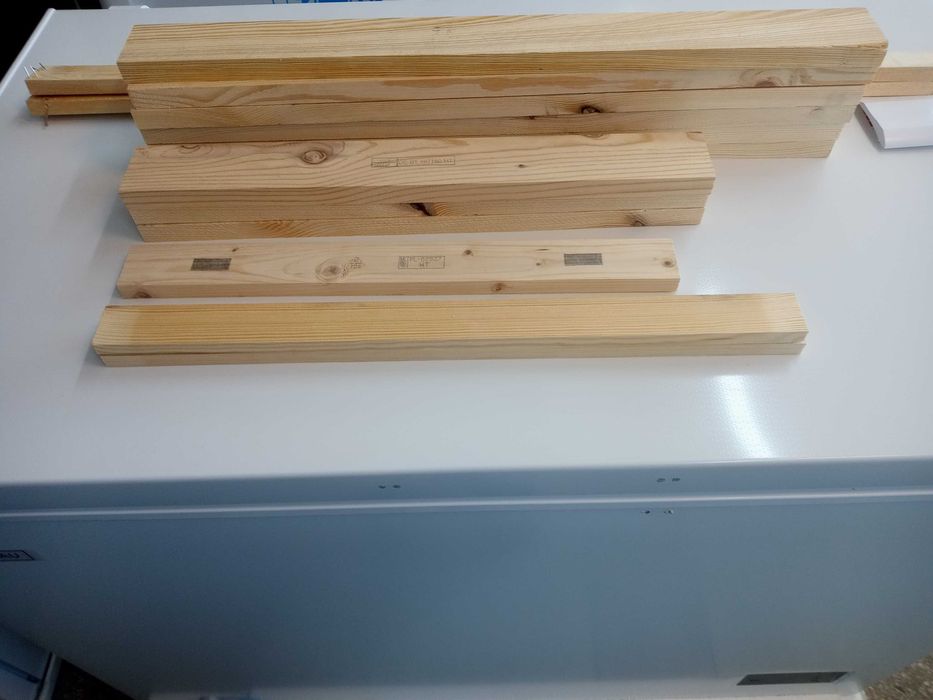 Zestaw nowych desek heblowanych o roznych wym.Okajza!