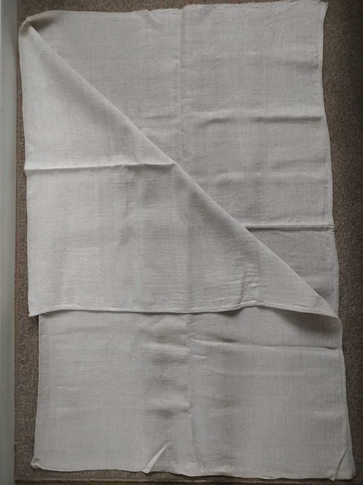 Dawny obrus/płótno lniane
