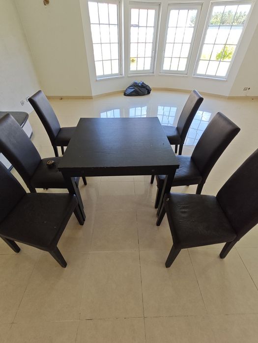 Mesa jantar + 6 cadeiras