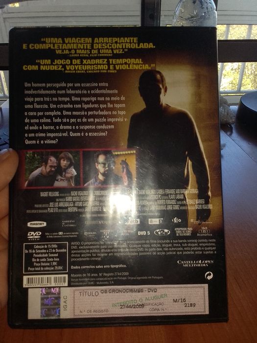 Dvd filme crhonocrimes
