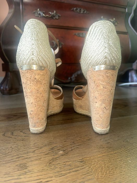 Босоніжки жіночі JIMMY CHOO 40 розмір, шкіряні