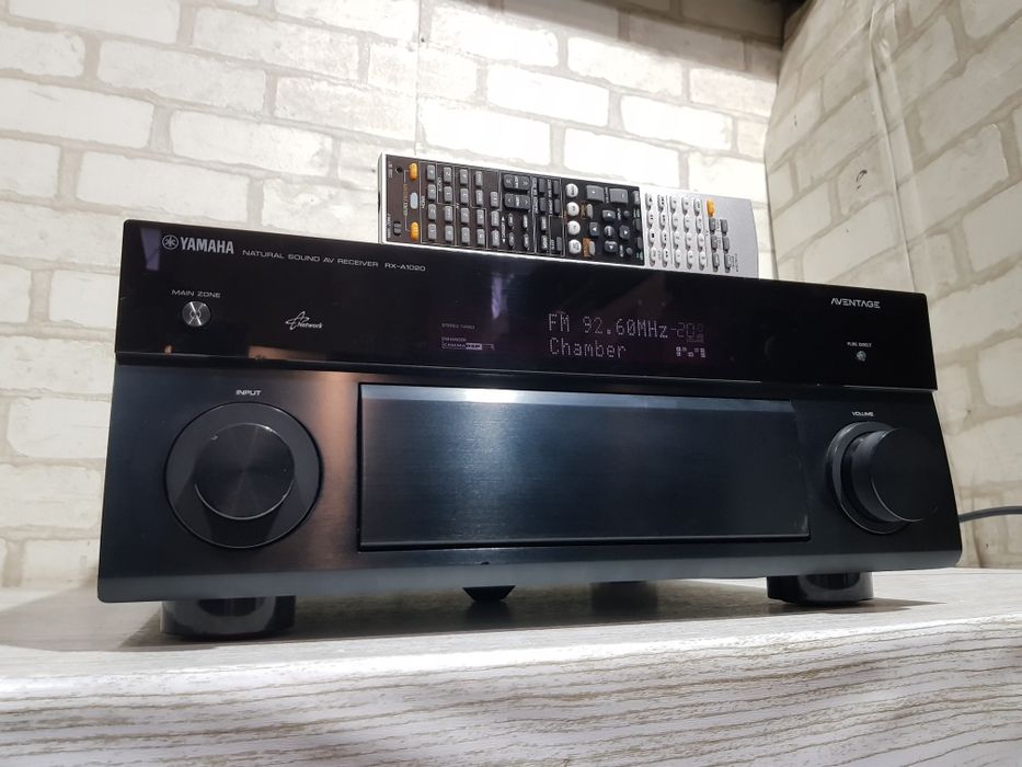 7.2 AV ресивер YAMAHA RX-A 1020, *7x170 Вт, HDMI, USB, 4K, б/у з Німеч