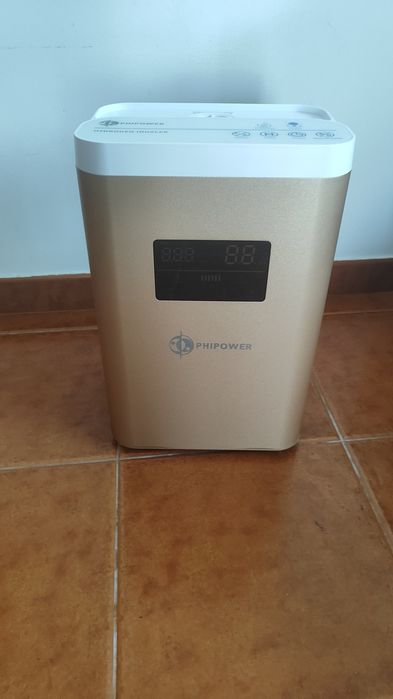 Inalador Hidrogénio Molecular PHIPOWER H2 – 300ml/min – Como Novo