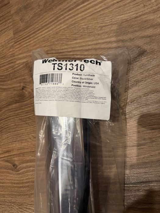 Parasol parabrisas Porsche 911 992 - NOVO - PVP 100 EUR