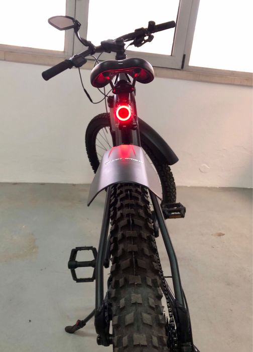 BicicletaBTTEléctricaRockRider E-ST500 Preta