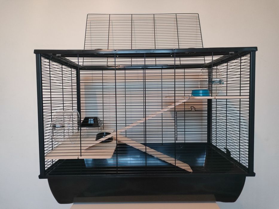 Klatka składana nowa dla małych średnich gryzoni.