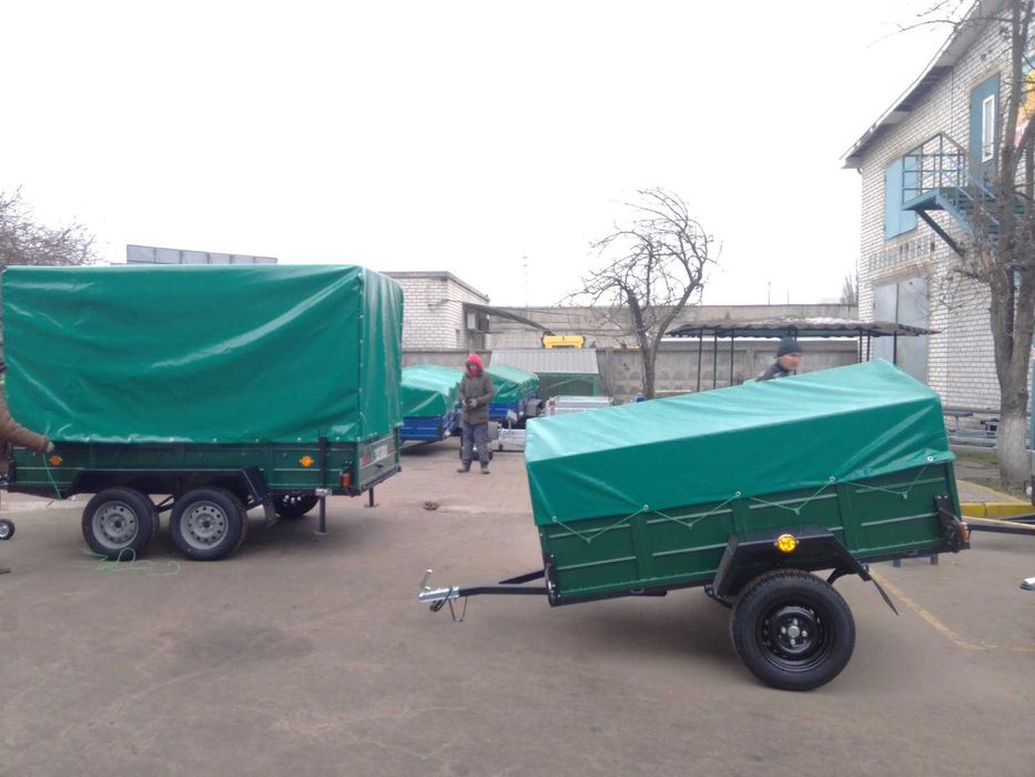 НОВИЙ ПРИЦЕП 2000/1300/510 із заводу з документами. Є доставка.