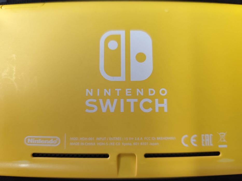 Nintendo Switch lite desbloq.