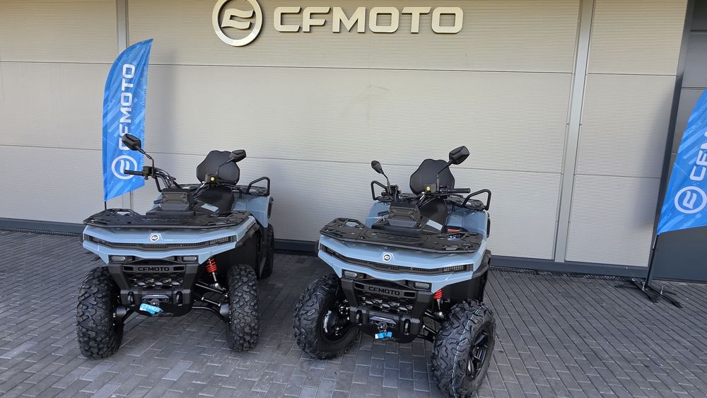 CFMoto Cforce  C5 Long Grey 2026 MX Quad Rzecko!! Transport Raty!! Dwa kolory!! ABS