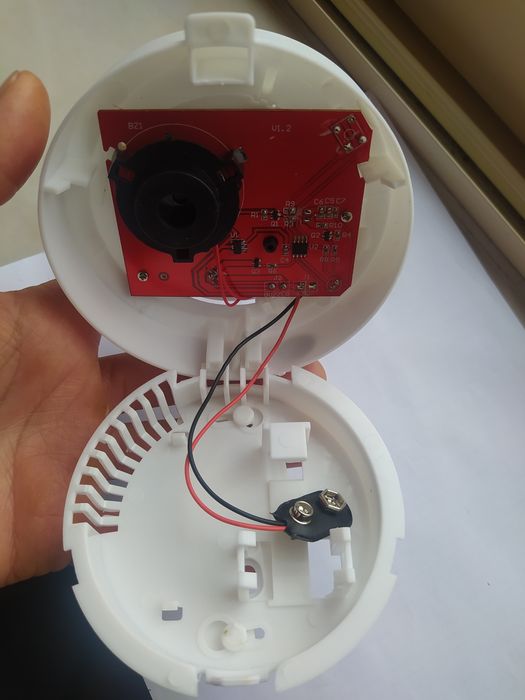 Alarme detector de fumos