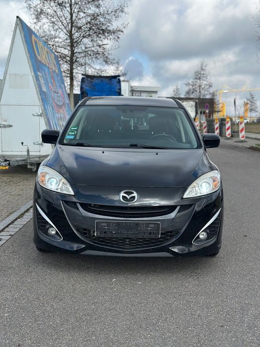 Mazda 5 mazda; 7 osób/ASO mazda oryginalny przebieg skóra elektryczne drzwi