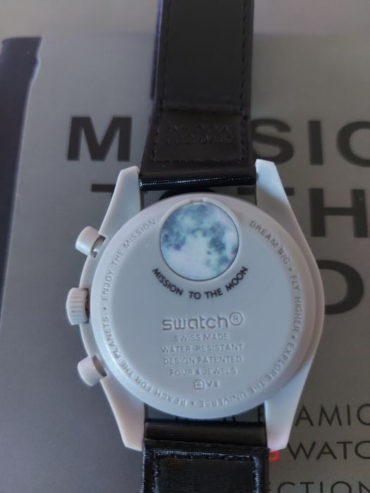 Swatch omega moon