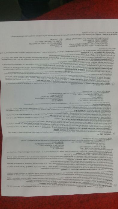 2 armaduras de emergencia led