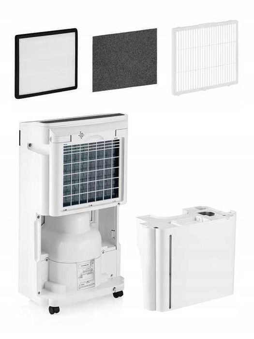 WYDAJNY Osuszacz powietrza pochłaniacz wilgoci oczyszczacz timer WIFI